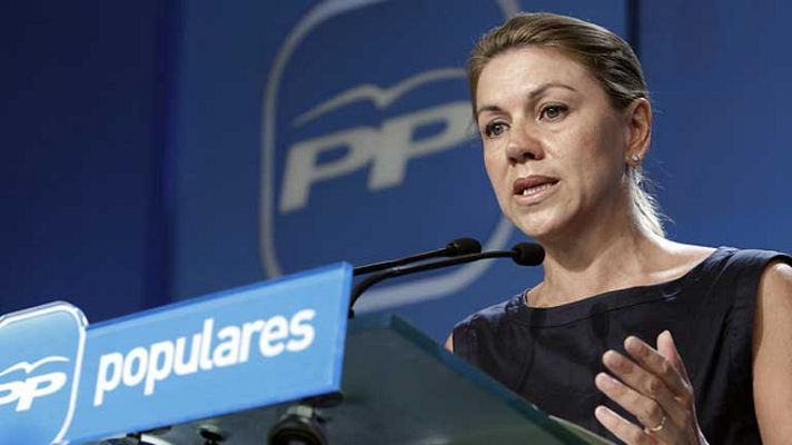 Telediario 1 - El PP defiende su gestión