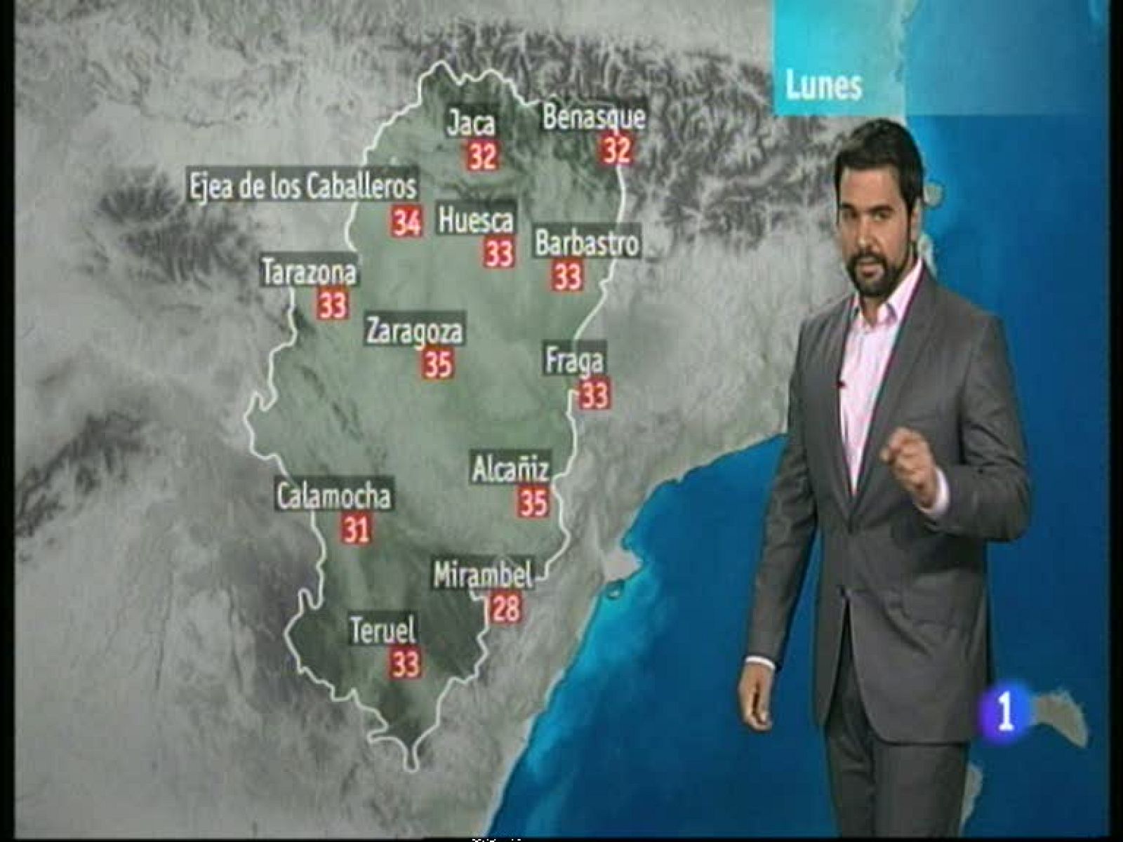 El tiempo en Aragón - 27/08/12 | Ver