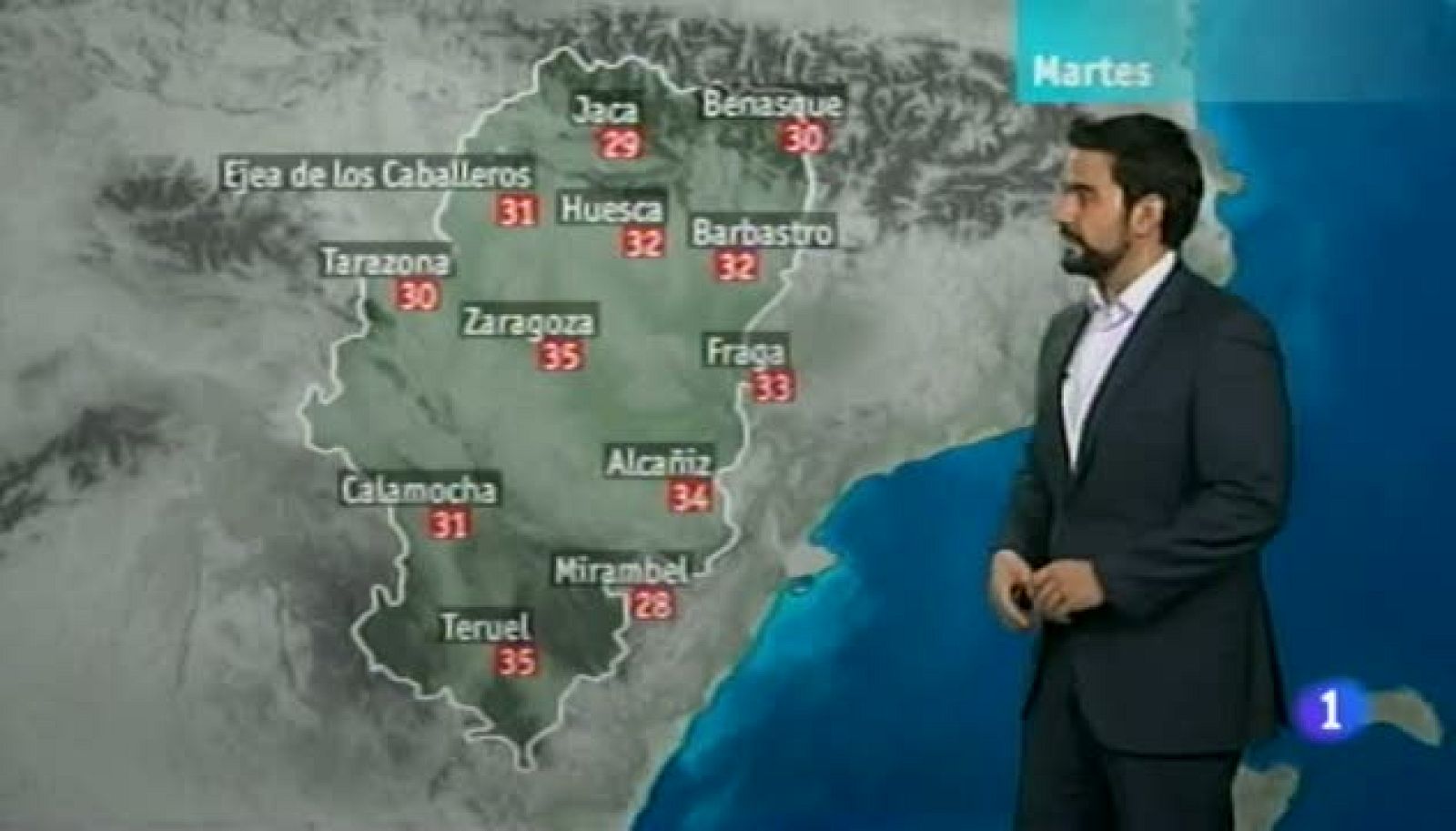 El tiempo en Aragón - 28/08/12 | Ver