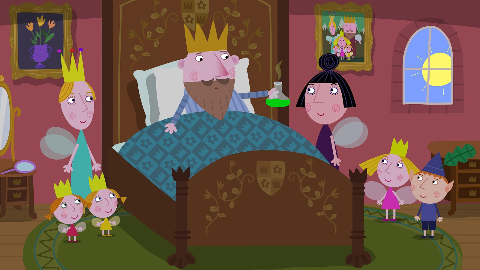 El pequeño reino de Ben y Holly - El rey cardo no se siente muy bien - RTVE.es - El pequeño reino de Ben y Holly | Ver