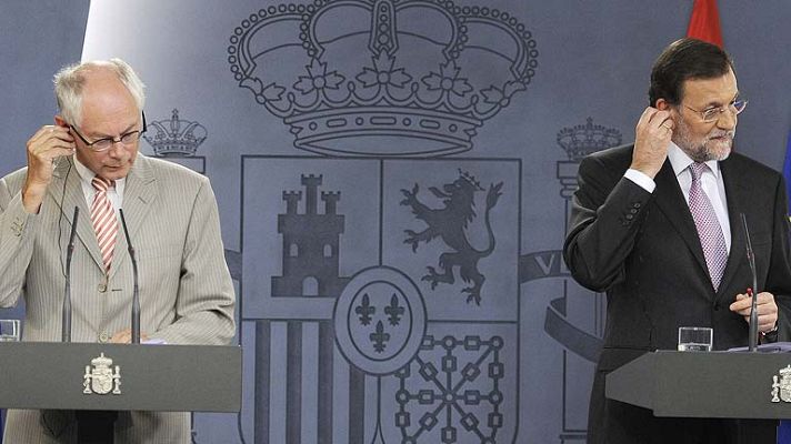 Informativo 24h - Rajoy y Van Rompuy niegan que estén negociando un nuevo rescate para España