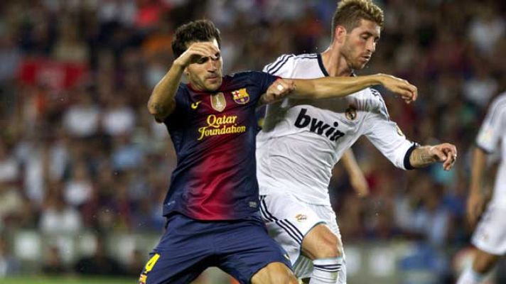 Telediario 1 - Madrid y Barça se disputan el primer título de la temporada