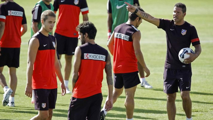 Telediario 1 - El Atlético de Madrid está preparado para la Supercopa de Europa