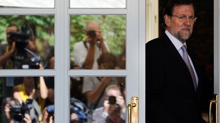 Informativo 24h - Rajoy trata con Hollande las posibles medidas de la UE para estabilizar la zona euro