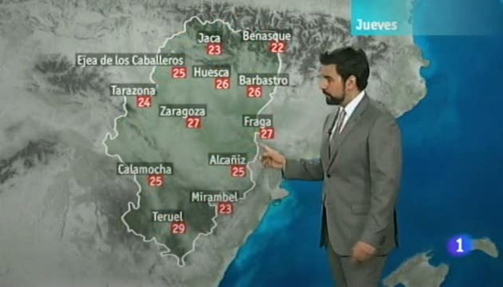 El tiempo en Aragón - 30/08/12 | Ver