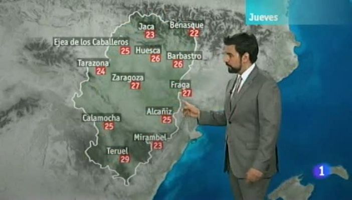 Noticias Aragón - El tiempo en Aragón - 30/08/12