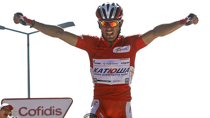 Vuelta ciclista a España - Purito refuerza el liderato en el Mirador de Ézaro