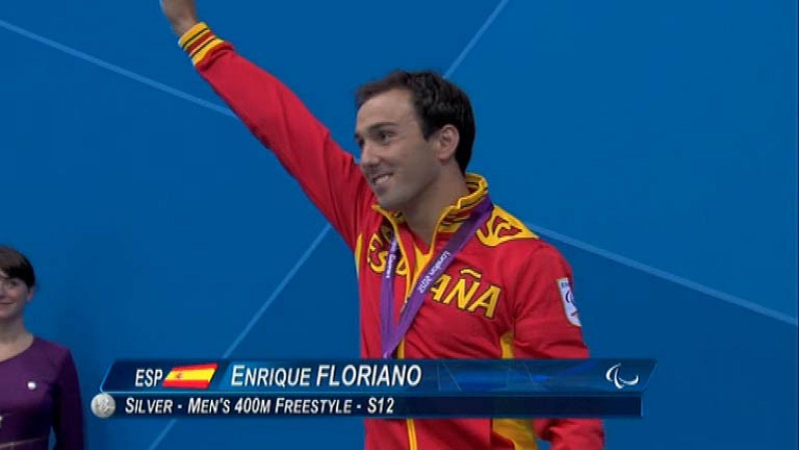 Enrique Floriano, plata en los 400 metros libres | Ver