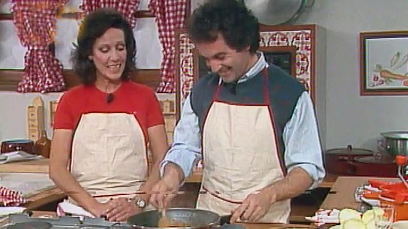 Con las manos en la masa - Fabes con chirlas y cebollas rellenas de carne