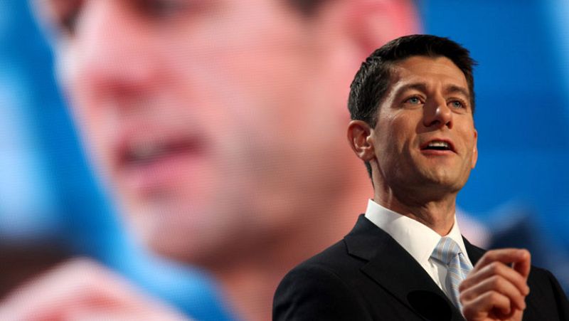 Ryan, el candidato republicano, culpa a Obama de casi todos los males