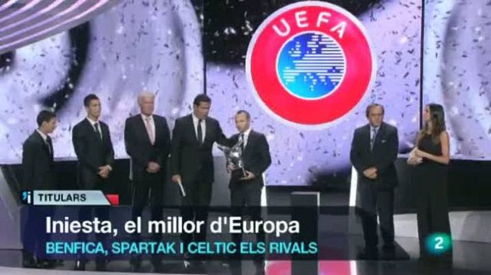 L'Informatiu - L'informatiu vespre - 30/08/12