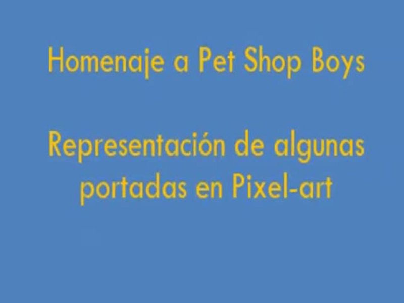 Homenaje a Pet Shop Boys - 287030 | Ver