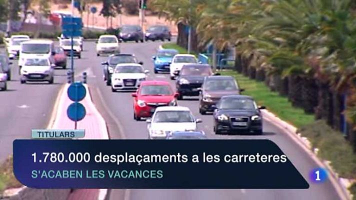 L'informatiu - Comunitat Valenciana - La Comunidad Valenciana en 2' - 31/08/12