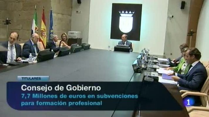 Noticias de Extremadura - Extremadura en 2' - 31/08/12