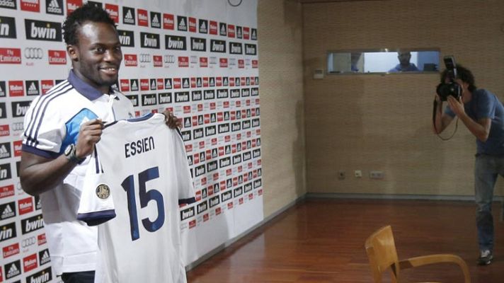 Telediario 1 - Essien ya está con su "papá"