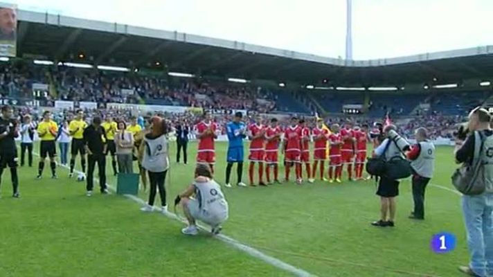 Telediario 1 - Emotivo homenaje a Preciado en El Sardinero