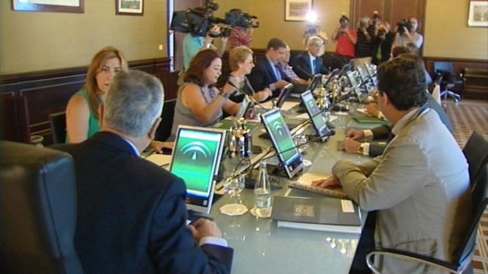 Telediario 1 - Andalucía solicita un anticipo