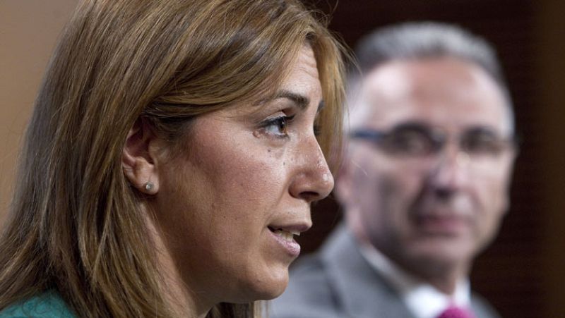 Susana Díaz, consejera de presidencia de Andalucía: "Hemos solicitado un anticipo de 1.000 millones"