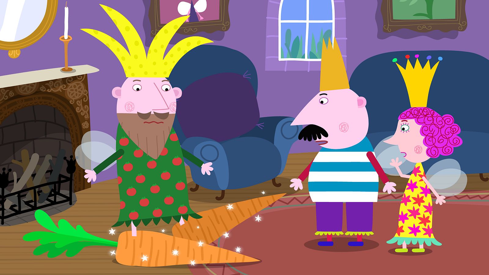 El pequeño reino de Ben y Holly - La nueva ropa del rey cardo - RTVE.es - El pequeño reino de Ben y Holly | Ver