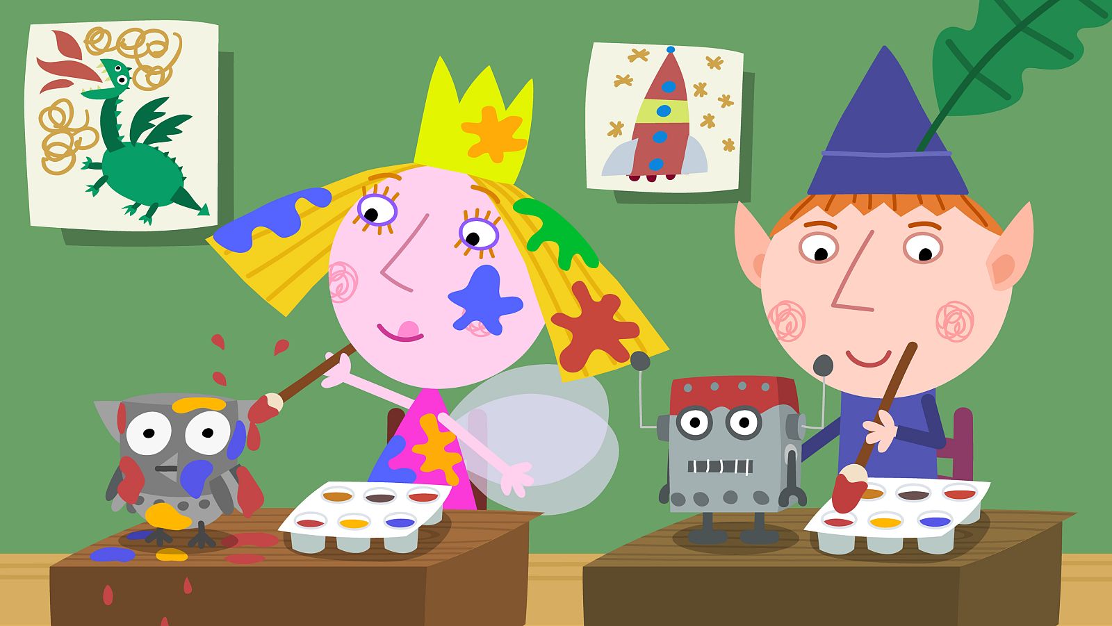 El pequeño reino de Ben y Holly - La escuela de los duendes - RTVE.es - El pequeño reino de Ben y Holly | Ver