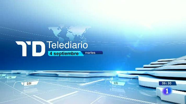 Telediario 1 - Telediario matinal en 4' - 04/09/12
