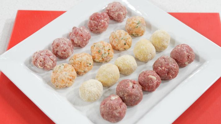 La mañana - Tipos de albóndigas