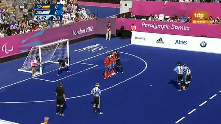  - Paralímpicos Londres 2012. Fútbol. España, en semifinales