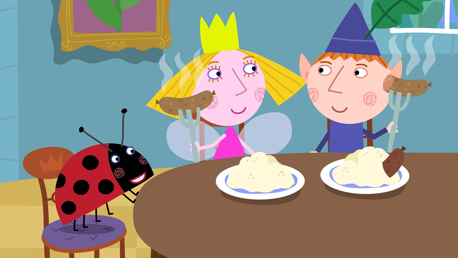 El pequeño reino de Ben y Holly - La visita de gaston - RTVE.es - El pequeño reino de Ben y Holly | Ver