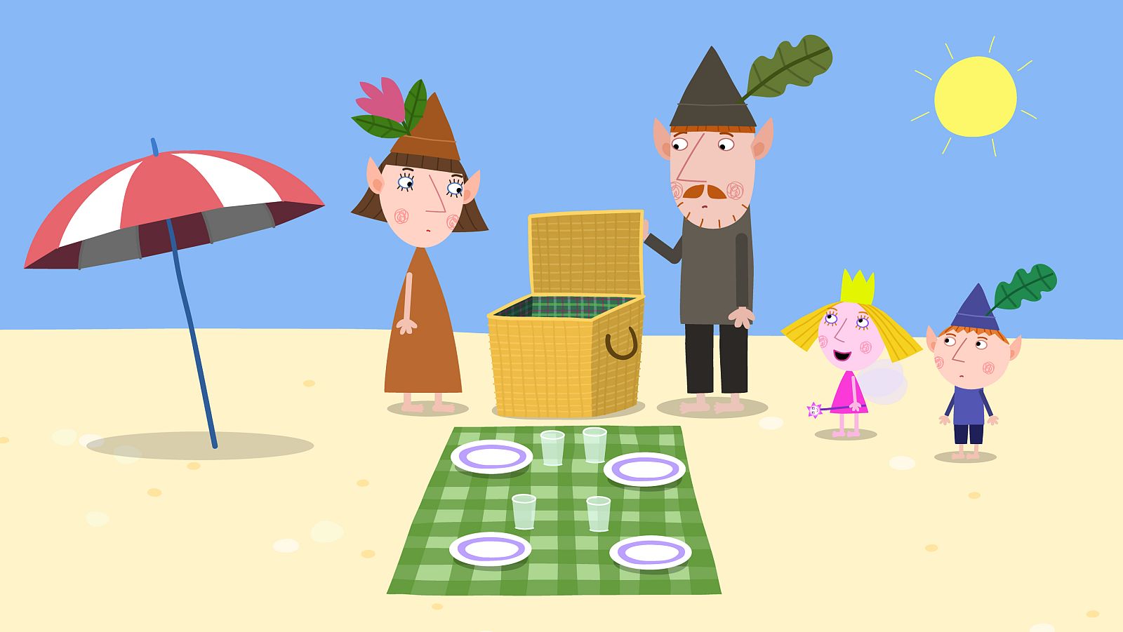 El pequeño reino de Ben y Holly - Un viaje a la costa - RTVE.es - El pequeño reino de Ben y Holly | Ver