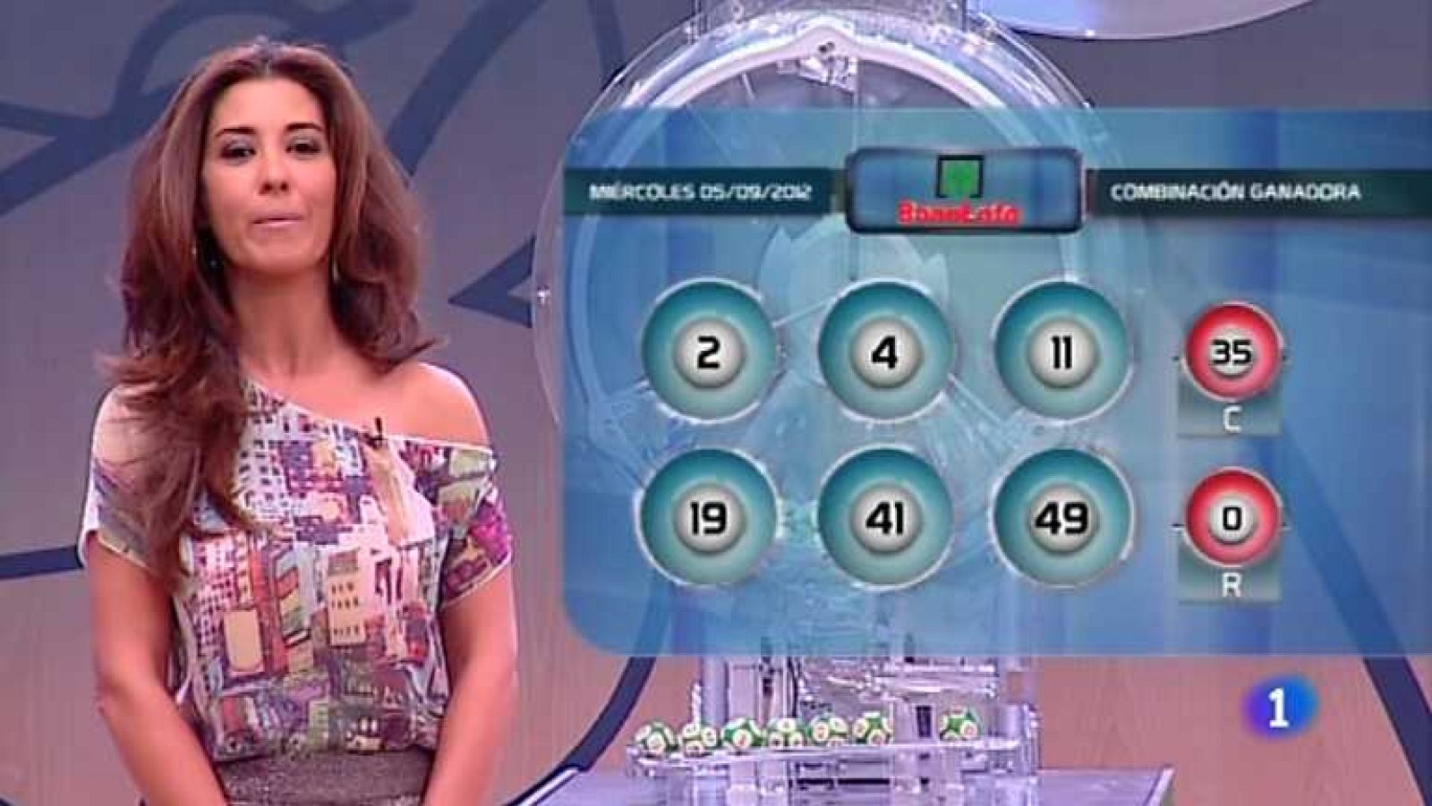 Bonoloto - 05/09/12 - Ver ahora