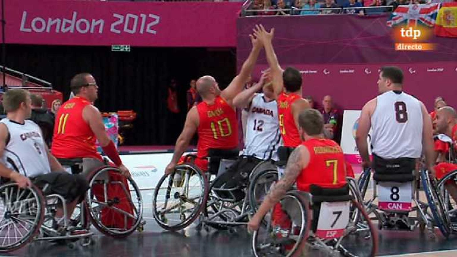 Juegos Paralímpicos Londres 2012 - Baloncesto 1/4 final: Canadá-España - Ver ahora