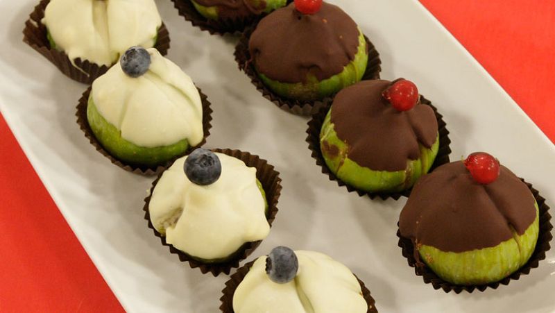 Saber Cocinar - Postres - Bombones de higos rellenos