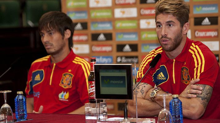 Telediario 1 - Los vigueses no pudieron ver a la selección