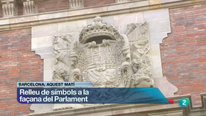 L'Informatiu Vespre - Façana Parlament  -  06/09/2012