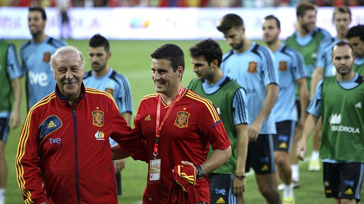 Telediario 1 - Último ensayo de España antes de iniciar el camino al Mundial