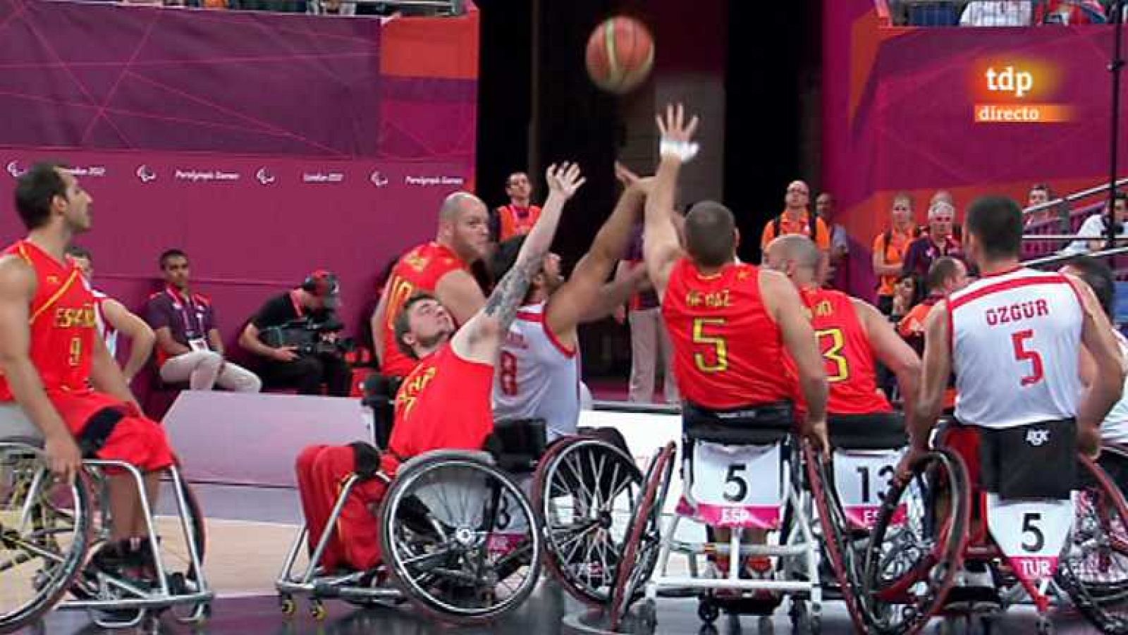 Juegos Paralímpicos Londres 2012 - Baloncesto en silla de ruedas 5. 8º lugar España-Turquía - Ver ahora