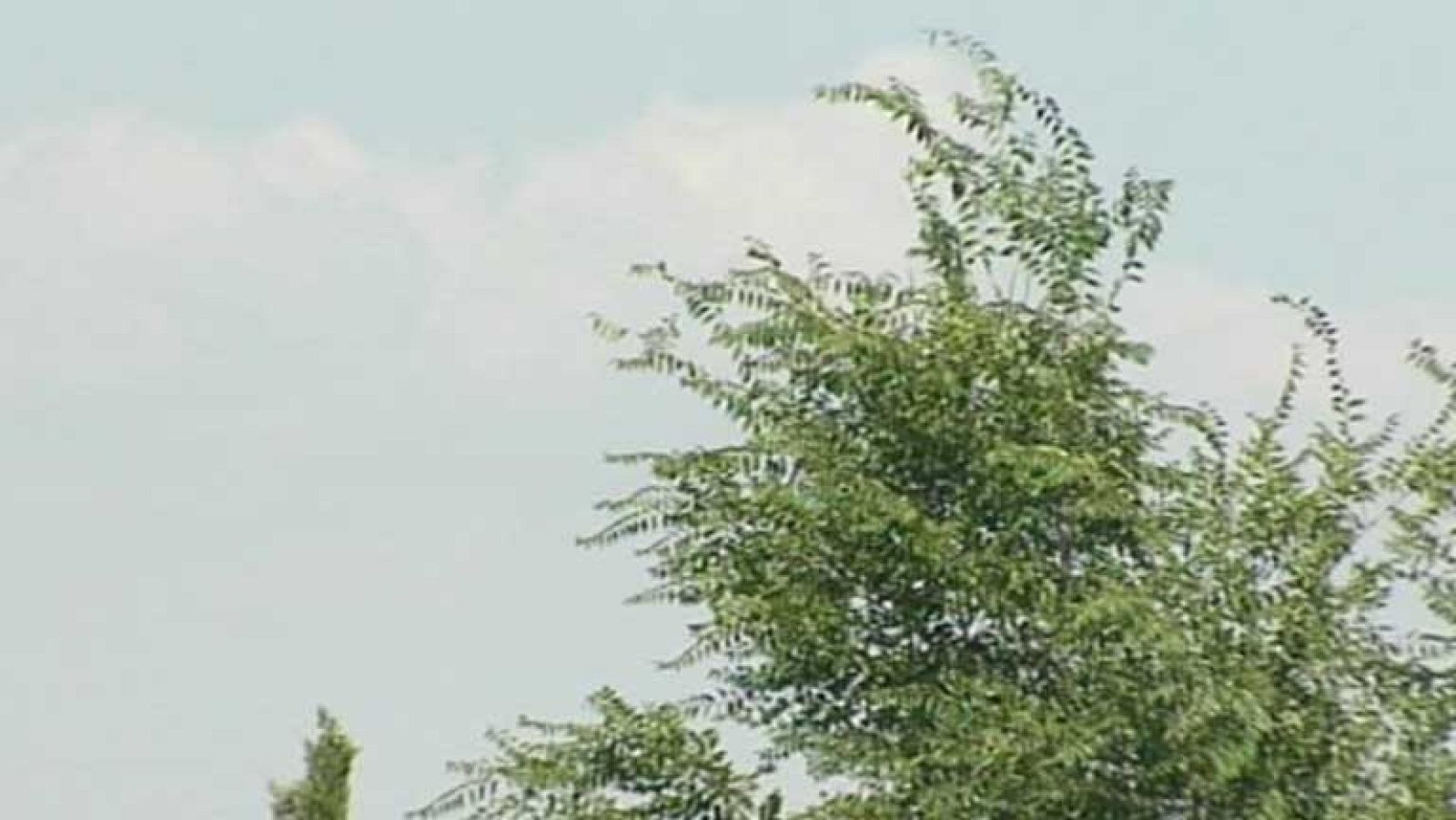 Tormentas en zonas de montaña del interior peninsular