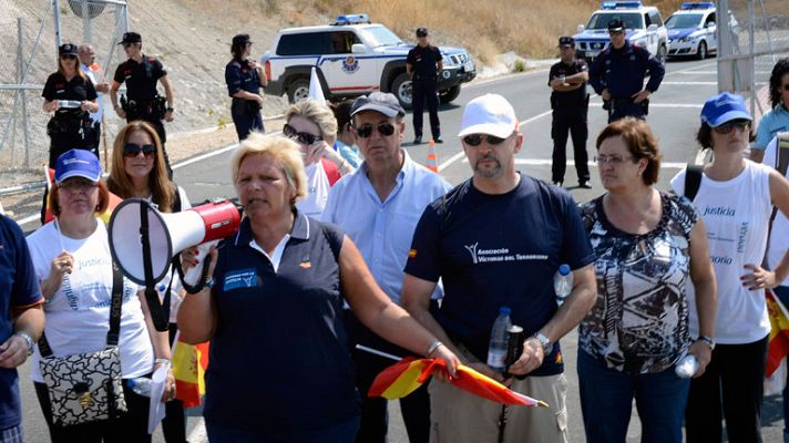Telediario 1 - "Marcha por la justicia"