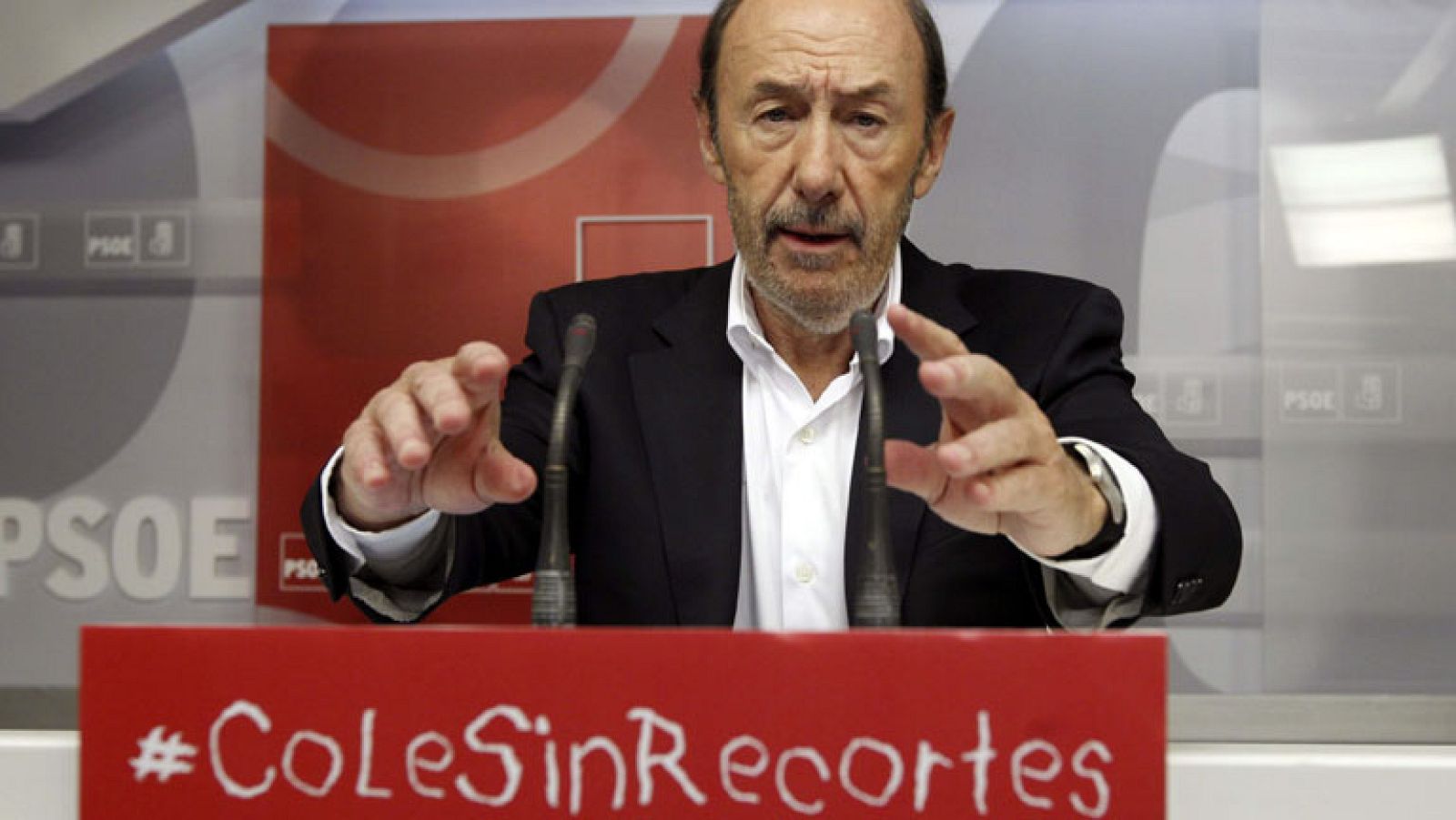 Comparecencia íntegra de Alfredo Pérez Rubalcaba tras el Comité Federal del PSOE - Informativo 24h | Ver
