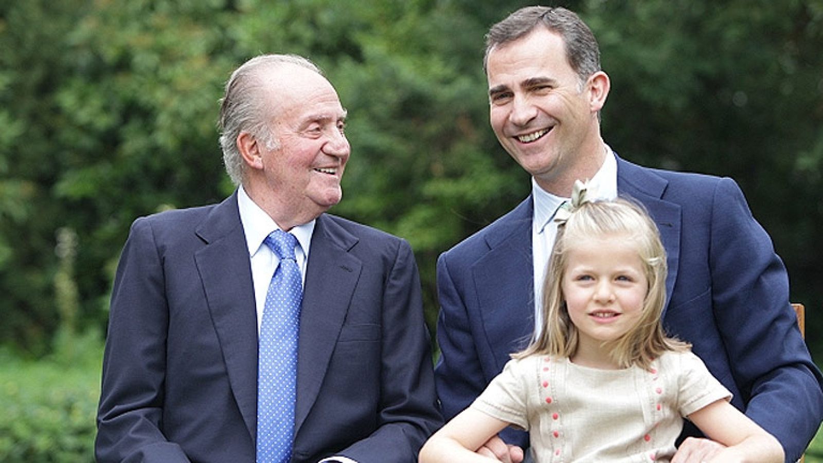 La Casa Real renueva su página web con la foto del rey, el príncipe y la infanta Leonor