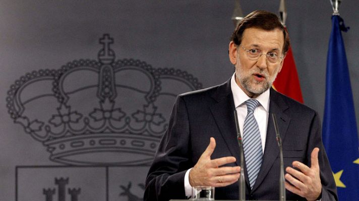 Telediario 1 - Entrevista a Rajoy en TVE