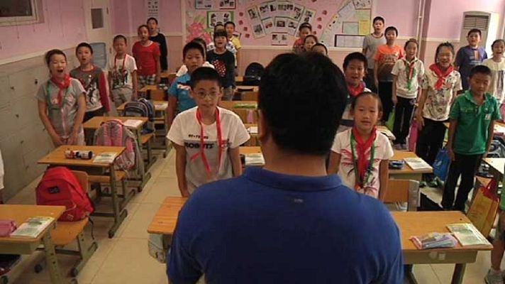 Telediario 1 - Elecciones en Hong Kong