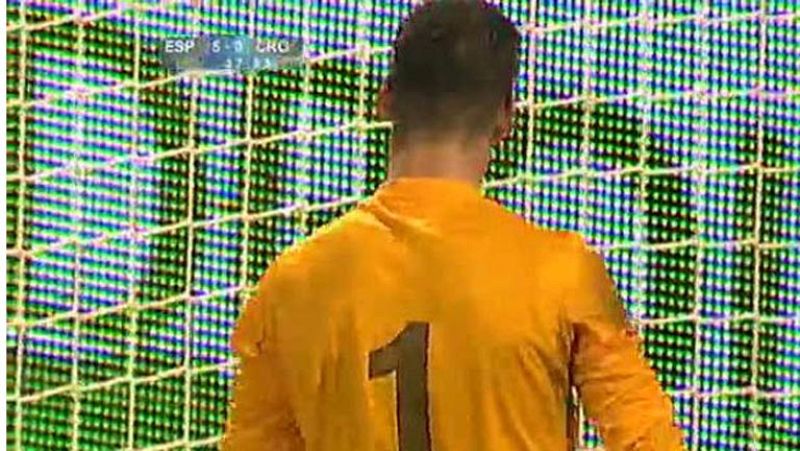 Martín Montoya hace el quinto, España 5 - Croacia 0