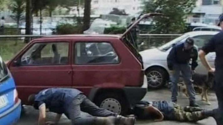 Telediario 1 - Operación policial contra la mafia