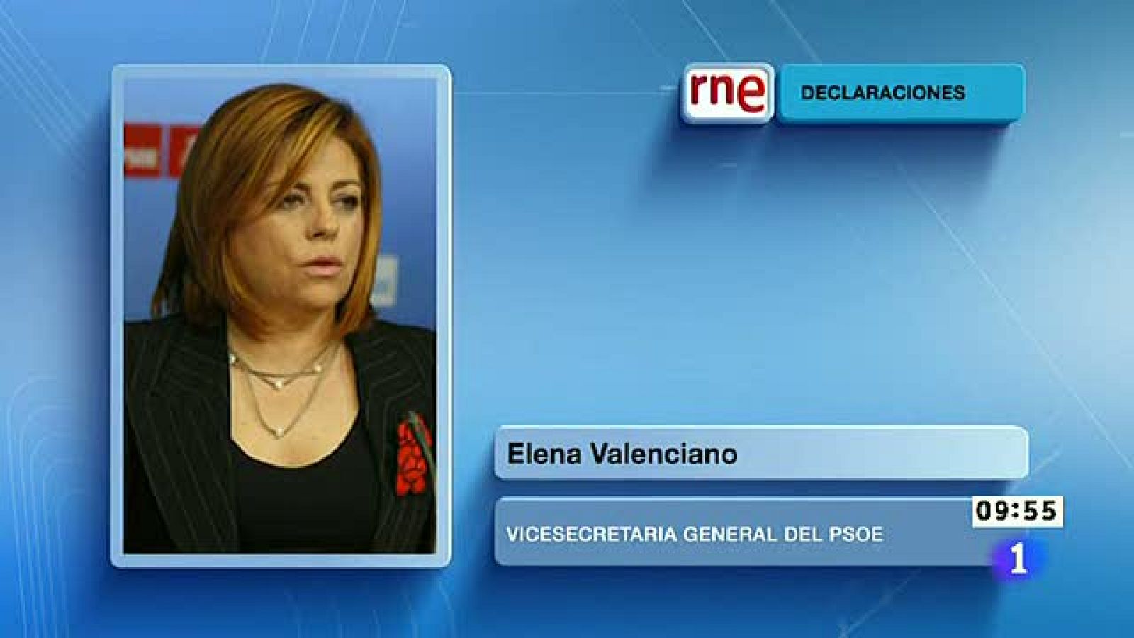 Elena Valenciano: "Lo de ayer fue Rajoy o el arte de eludir" - Los desayunos | Ver