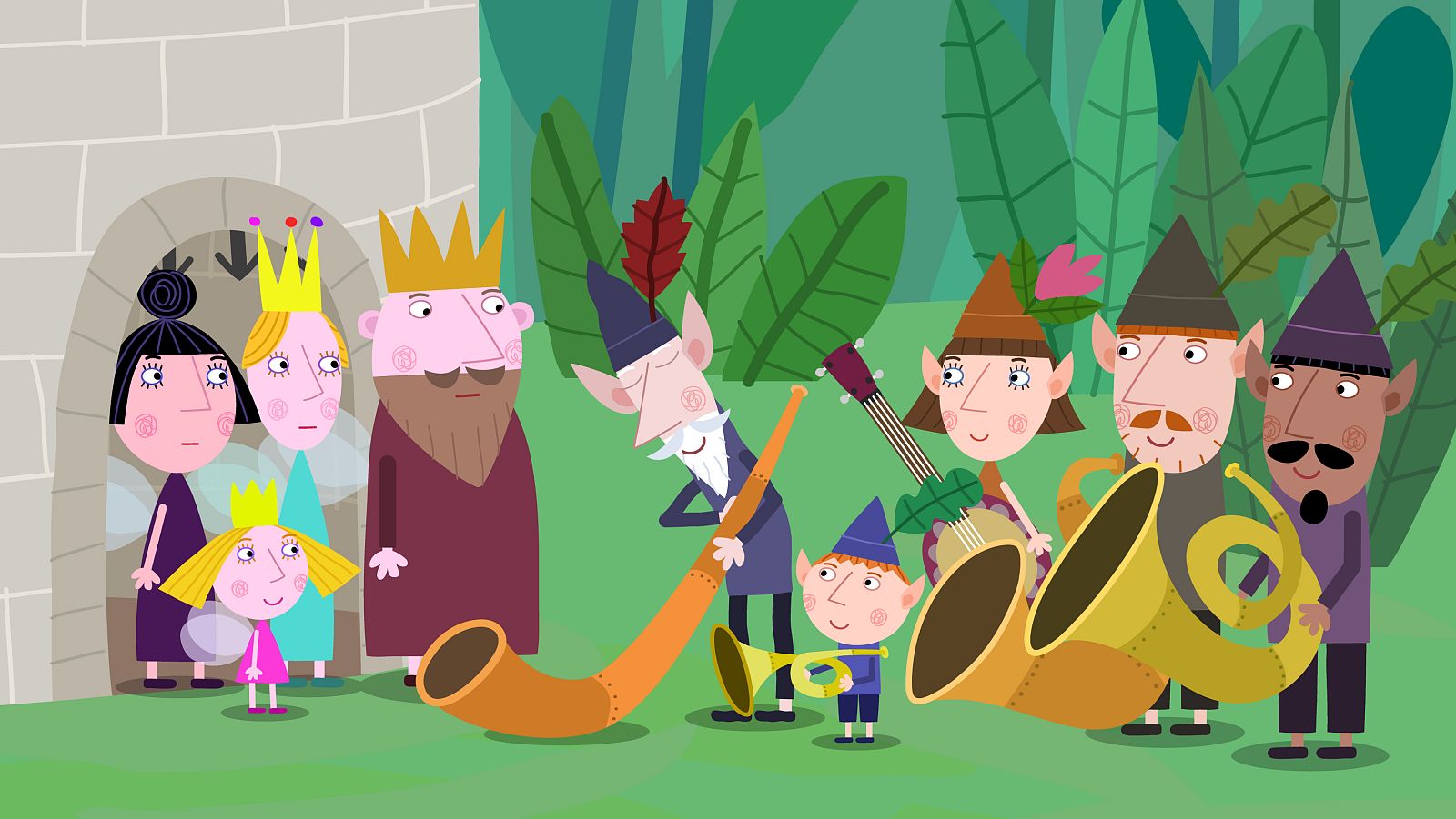 El pequeño reino de Ben y Holly - La banda duende - RTVE.es - El pequeño reino de Ben y Holly | Ver
