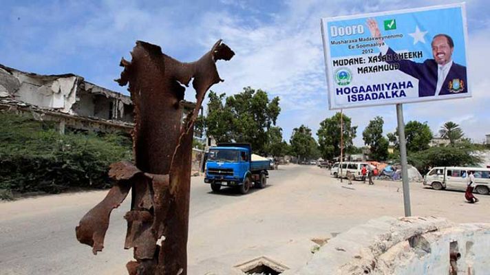 Telediario 1 - Nuevo presidente en Somalia