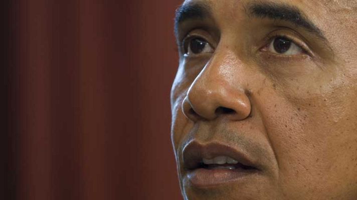 Telediario 1 - Obama condena el "atroz asesinato" de su embajador