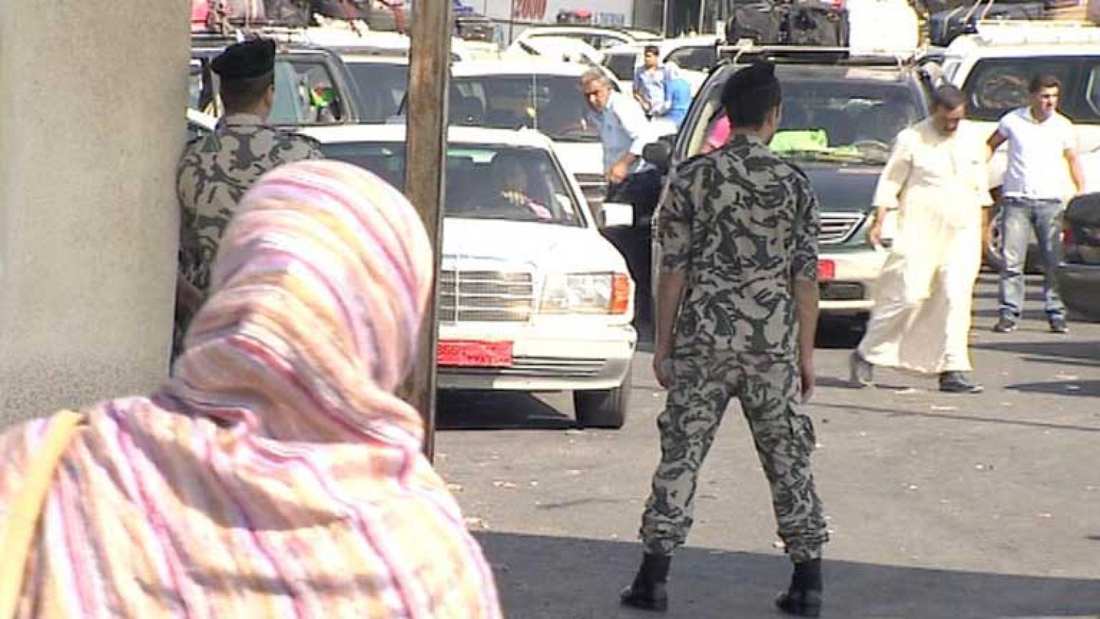 Más de 83.000 sirios han cruzado al Líbano por este paso fronterizo de Masnaa