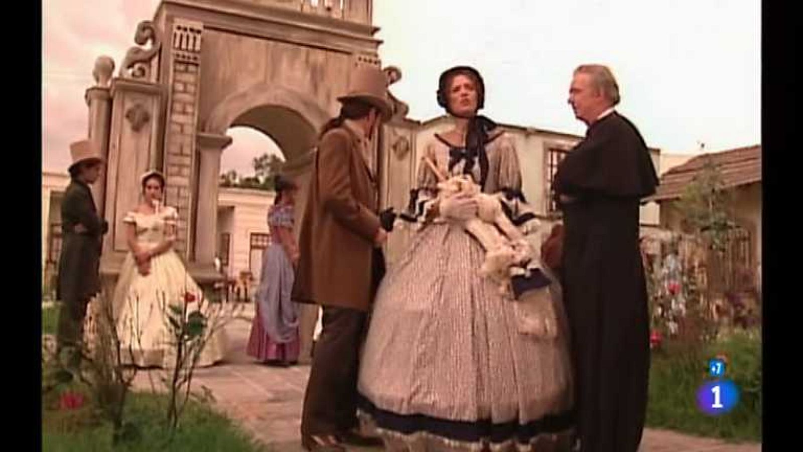 Amor real - Capítulo 35 - Doña Juana busca al general Domínguez para sonsacarle información sobre la declaración de Amadeo Corona - Ver ahora